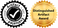 Distinguished Artifact Award